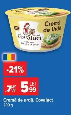 Carrefour Cremă de urdă Covalact Ofertă