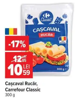 Carrefour Cașcaval Rucăr Carrefour Classic Ofertă