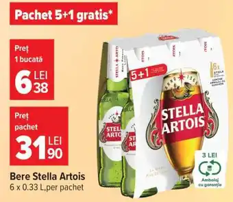 Carrefour Bere Stella Artois Ofertă