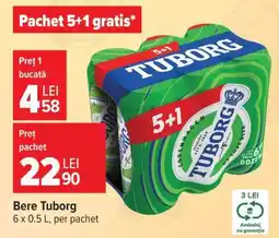Carrefour Bere Tuborg Ofertă