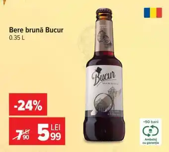 Carrefour Bere brună Bucur Ofertă