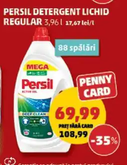 Penny Persil Detergent Lichid Regular Ofertă