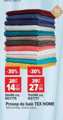 Carrefour Prosop de baie TEX HOME Ofertă