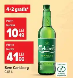Carrefour Bere Carlsberg Ofertă