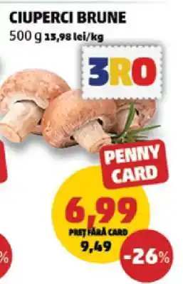 Penny Ciuperci brune Ofertă