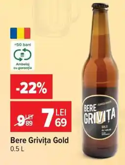 Carrefour Bere Grivița Gold Ofertă