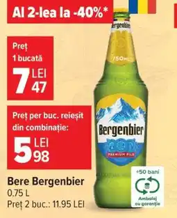 Carrefour Bere Bergenbier Ofertă