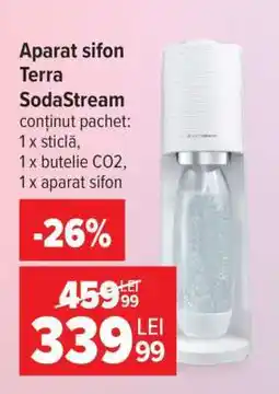Carrefour Aparat sifon Terra, SodaStream Ofertă