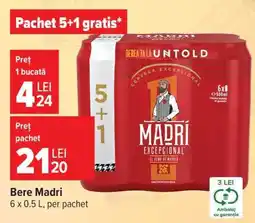 Carrefour Bere Madri Ofertă