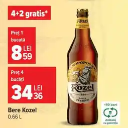 Carrefour Bere Kozel Ofertă