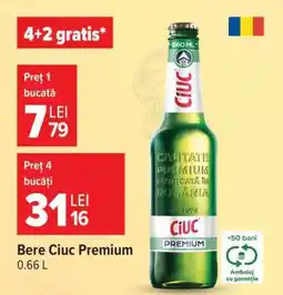 Carrefour Bere Ciuc Premium Ofertă