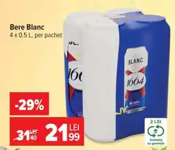 Carrefour Bere Blanc Ofertă
