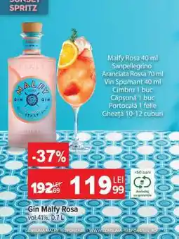 Carrefour Gin Malfy Rosa Ofertă