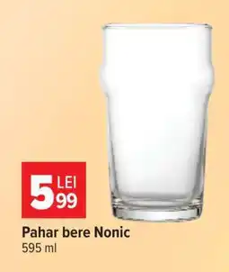 Carrefour Pahar bere Nonic Ofertă