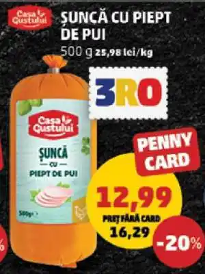 Penny Șuncă cu piept de pui Ofertă