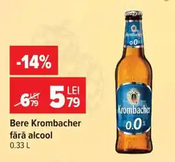 Carrefour Bere Krombacher fără alcool Ofertă