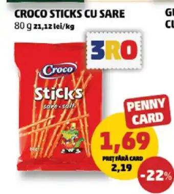 Penny Croco Sticks cu Sare Ofertă
