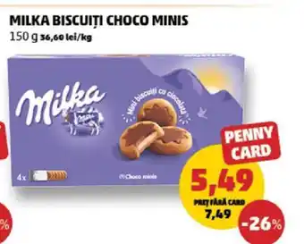 Penny Milka Biscuiți Choco Minis Ofertă