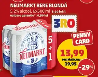 Penny NEUMARKT Bere blondă Ofertă