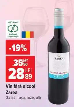 Carrefour Vin fără alcool Zarea Ofertă