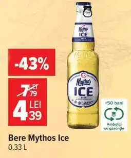 Carrefour Bere Mythos Ice Ofertă