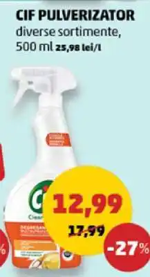 Penny Cif Pulverizator Ofertă