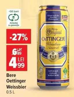 Carrefour Bere Oettinger Weissbier Ofertă