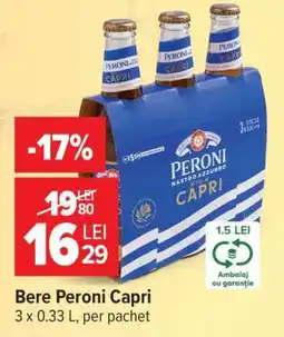 Carrefour Bere Peroni Capri Ofertă