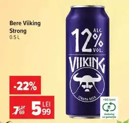 Carrefour Bere Viiking Strong Ofertă