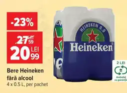 Carrefour Bere Heineken fără alcool Ofertă