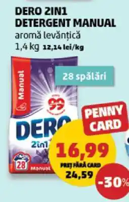Penny DERO 2IN1 DETERGENT MANUAL Ofertă
