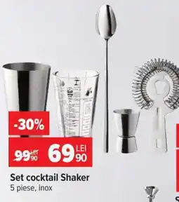 Carrefour Set cocktail Shaker Ofertă