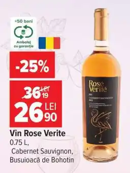 Carrefour Vin Rosé Verite Ofertă