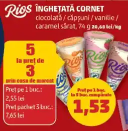Penny Înghețată Cornet Rios Ofertă