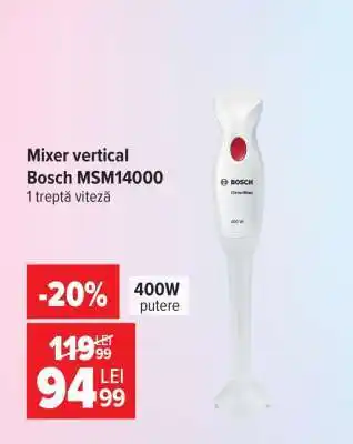 Carrefour Mixer vertical Bosch MSM14000 Ofertă