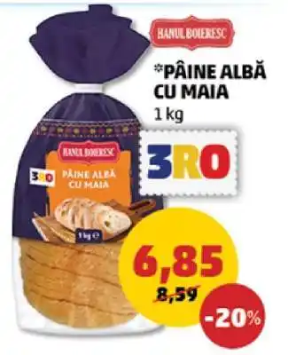 Penny Pâine Albă cu Maia Ofertă