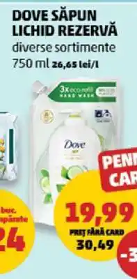 Penny DOVE Săpun lichid rezervă Ofertă