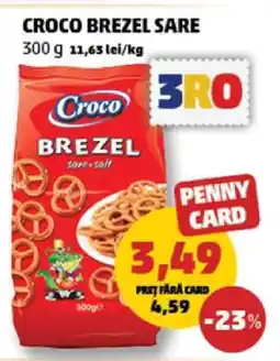 Penny CROCO BREZEL SARE Ofertă