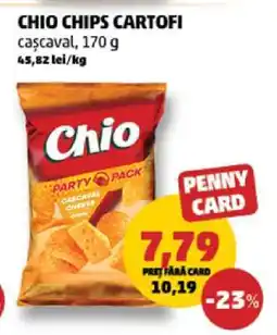 Penny CHIO CHIPS CARTOFI Ofertă
