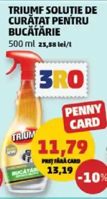 Penny TRIUMF Solutie de Curățat pentru Bucătărie Ofertă