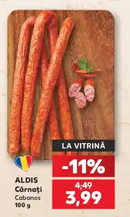 Kaufland ALDIS Cârnaţi Ofertă