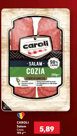 Kaufland CAROLI Salam Cozia Ofertă