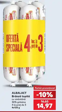 Kaufland ALBALACT Brânză topită Ofertă