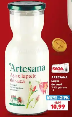 Kaufland ARTESANA Lapte de vacă Ofertă
