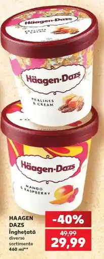 Kaufland HAAGEN DAZS Îngheţată Ofertă