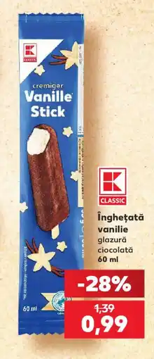 Kaufland Îngheţată vanilie Ofertă
