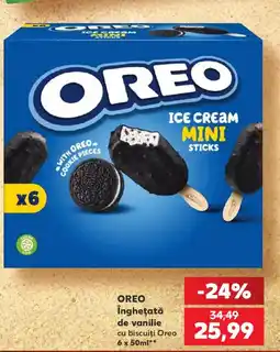 Kaufland OREO Îngheţată de vanilie Ofertă