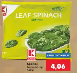 Kaufland Spanac Ofertă