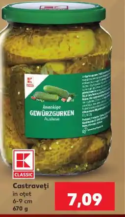 Kaufland Castraveţi în oţet Ofertă