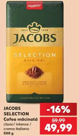 Kaufland JACOBS SELECTION Cafea măcinată Ofertă